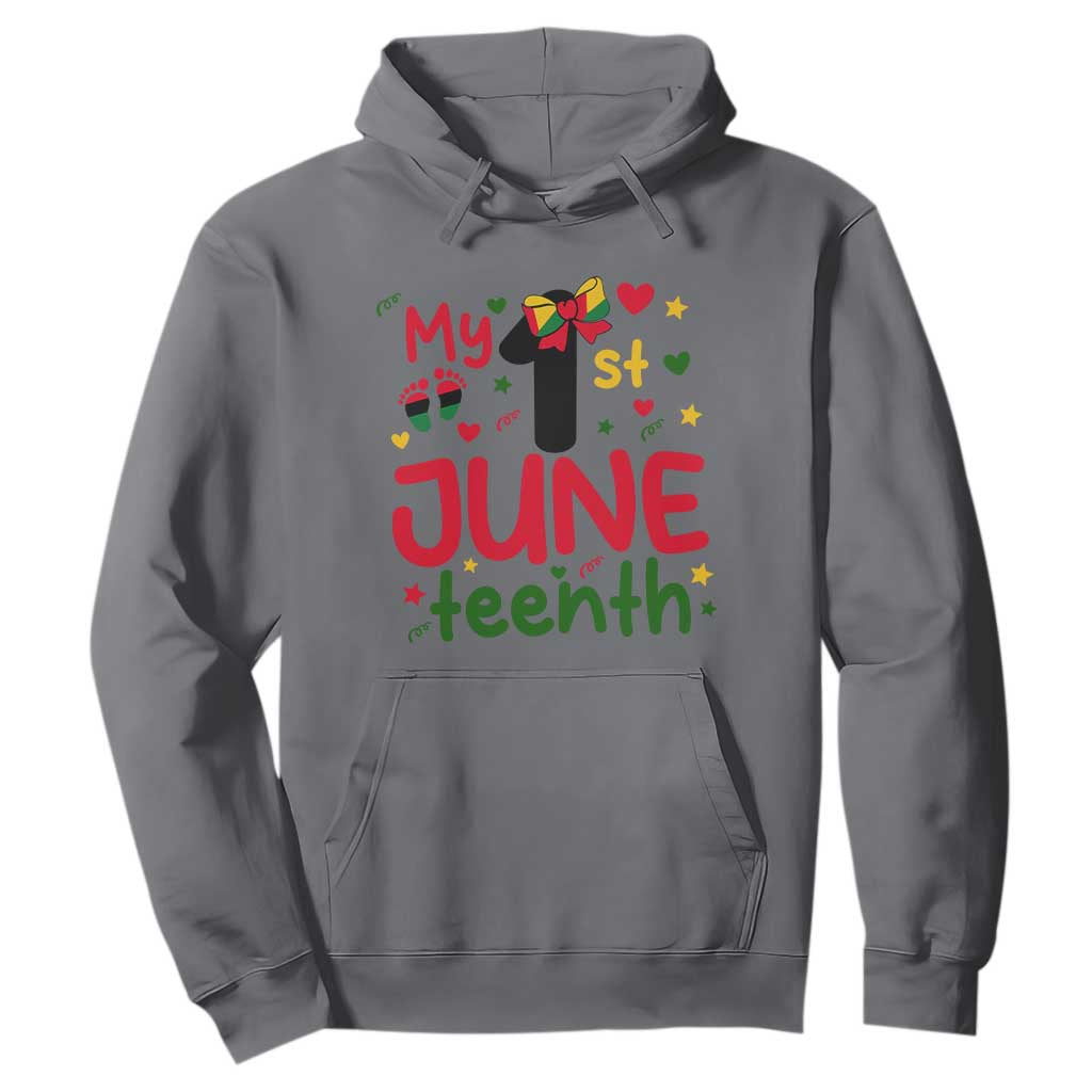My First Juneteenth Hoodie African American Baby Freedom Day