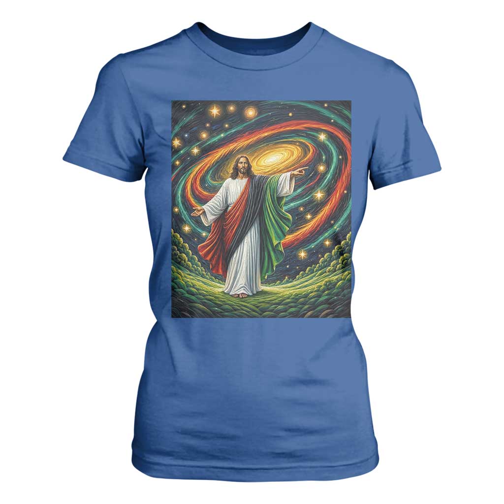 Black Jesus Juneteenth T Shirt For Women African American Christian Pride