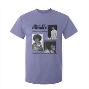 Shirley Chisholm Unbought And Unbossed T Shirt For Kid Vintage Feminist Poster