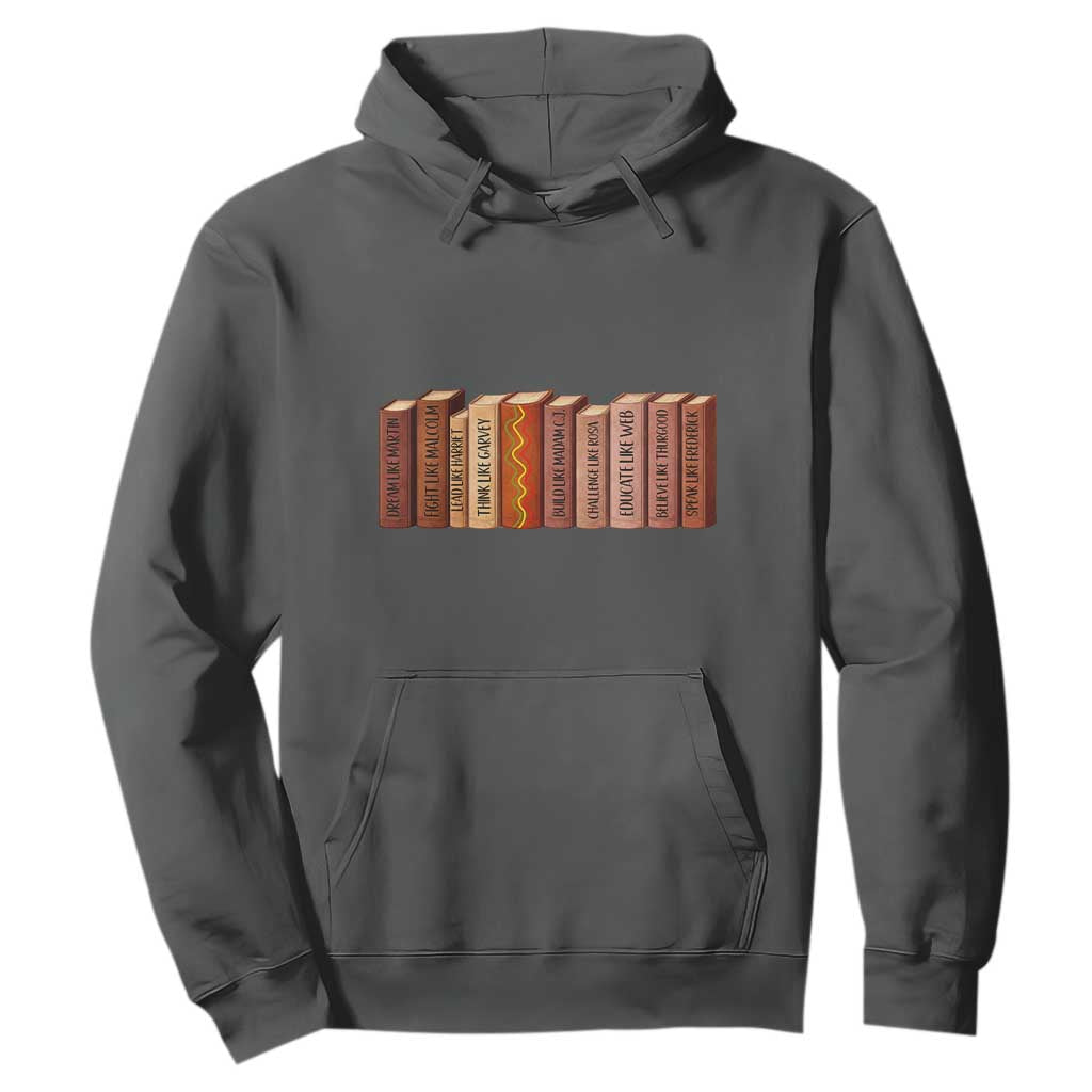 African American Teachers Gift Hoodie Black History Leaders Book - African Pride