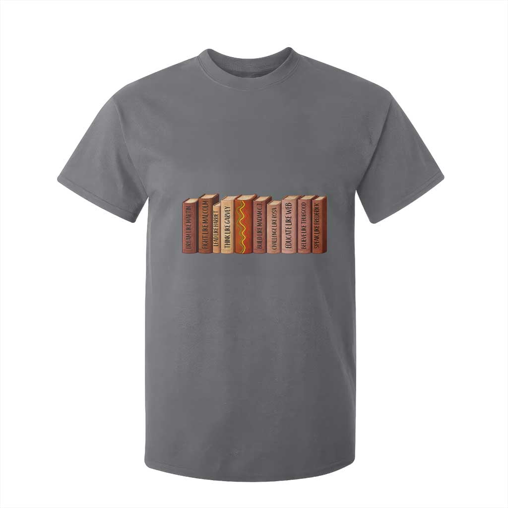 African American Teachers Gift T Shirt For Kid Black History Leaders Book - African Pride