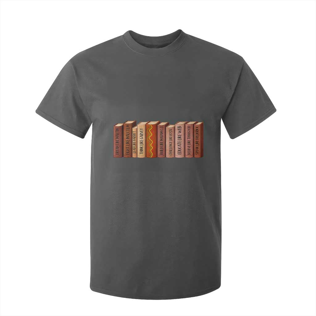 African American Teachers Gift T Shirt For Kid Black History Leaders Book - African Pride