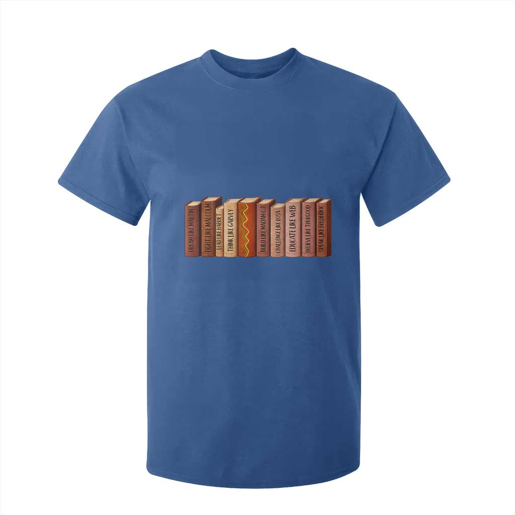 African American Teachers Gift T Shirt For Kid Black History Leaders Book - African Pride