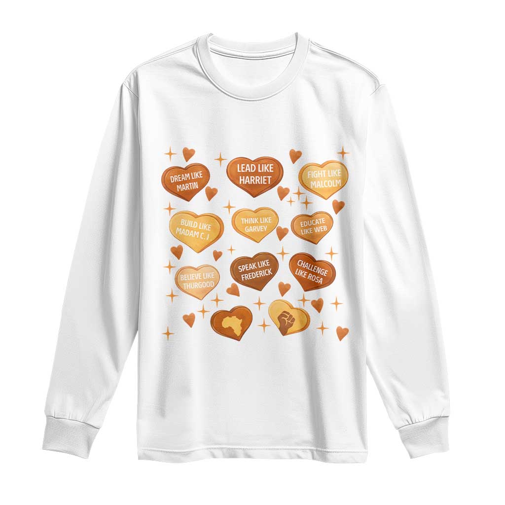 Black History Leaders Long Sleeve Shirt African American Teachers Pride - African Pride