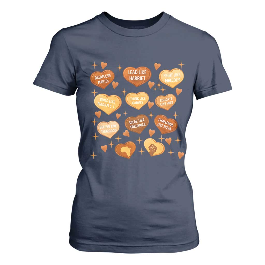 Black History Leaders T Shirt For Women African American Teachers Pride - African Pride