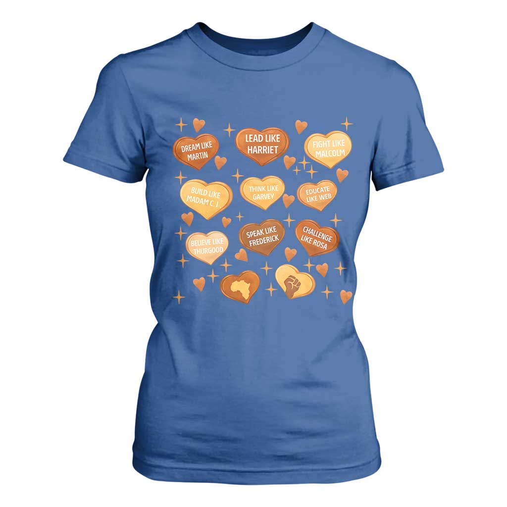 Black History Leaders T Shirt For Women African American Teachers Pride - African Pride
