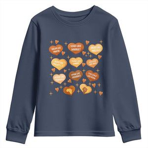 Black History Leaders Youth Sweatshirt African American Teachers Pride - African Pride