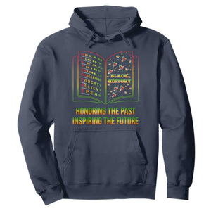 Black History Leaders Book Hoodie African American History For Teachers - African Pride