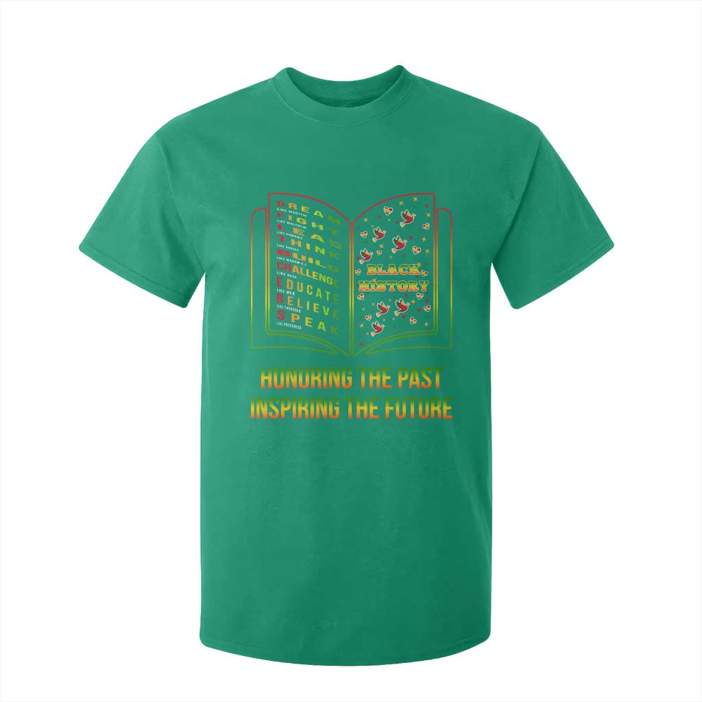 Black History Leaders Book T Shirt For Kid African American History For Teachers - African Pride