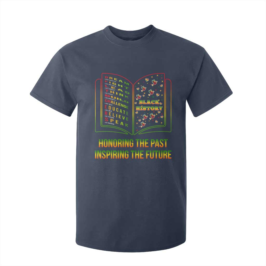 Black History Leaders Book T Shirt For Kid African American History For Teachers - African Pride