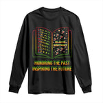 Black History Leaders Book Long Sleeve Shirt African American History For Teachers - African Pride