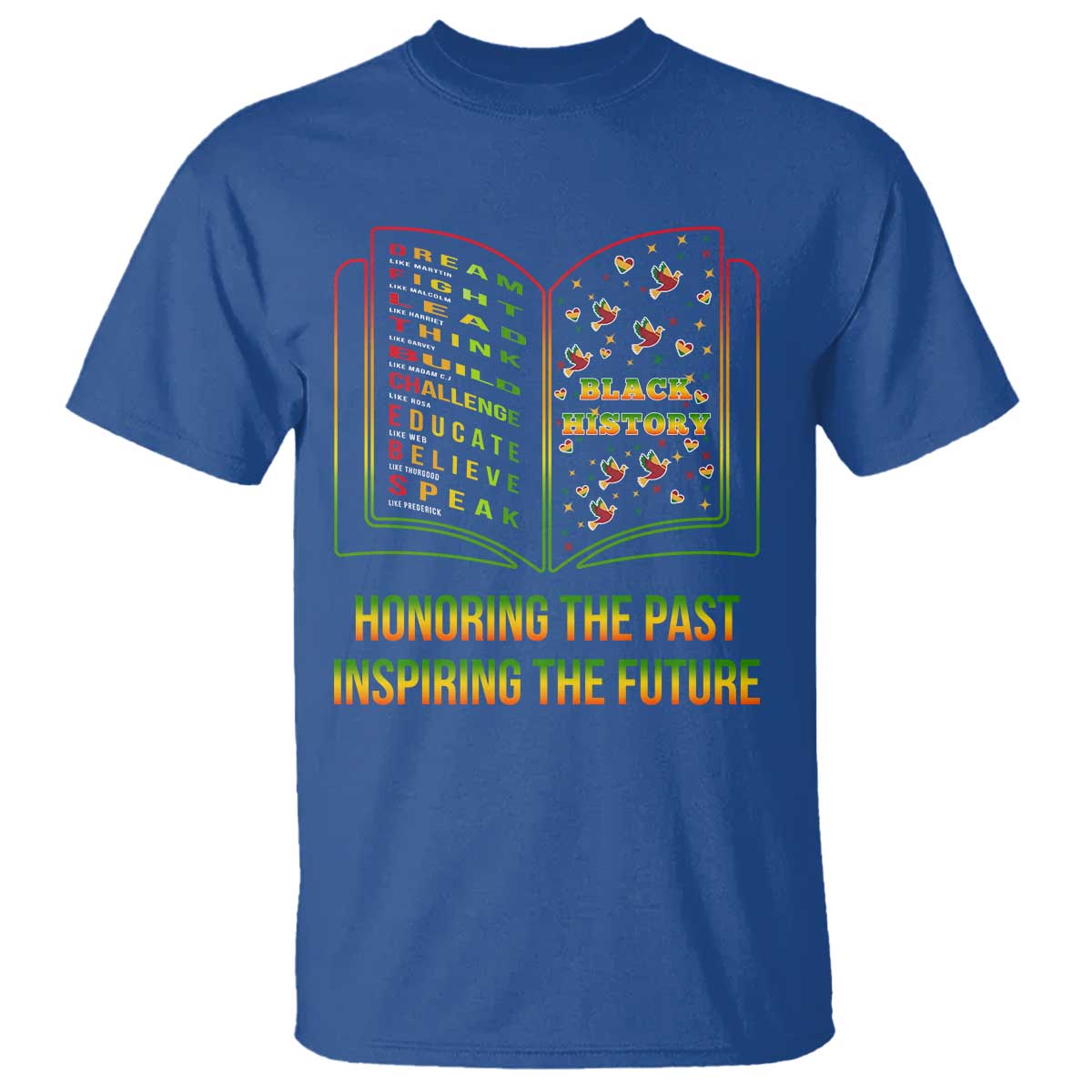 Black History Leaders Book T Shirt African American History For Teachers - African Pride