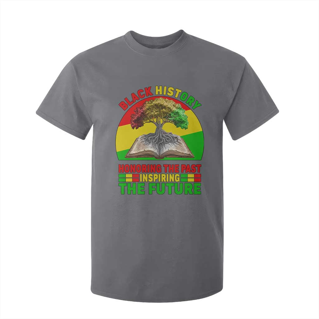 Black History Honoring The Past Inspiring The Future T Shirt For Kid African American Pride - African Pride