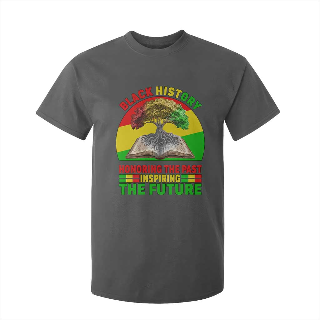 Black History Honoring The Past Inspiring The Future T Shirt For Kid African American Pride - African Pride