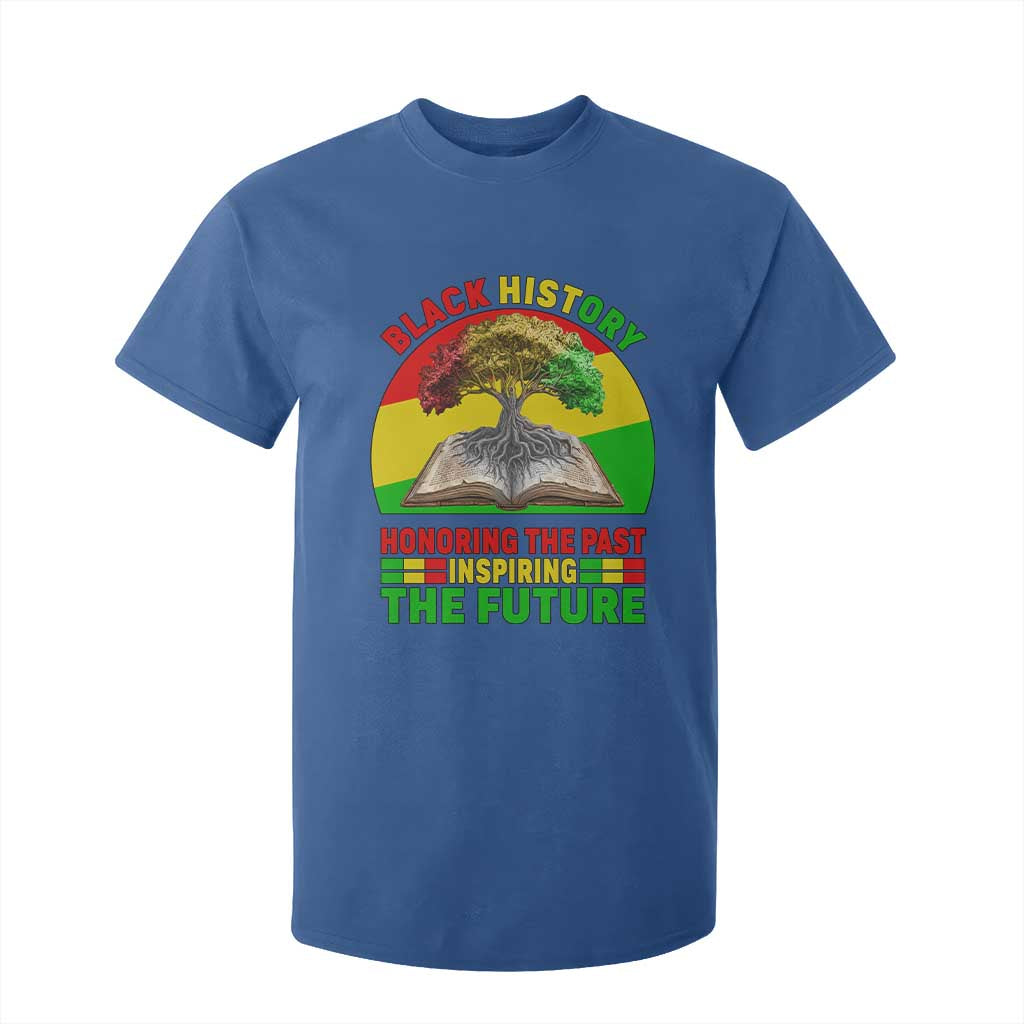 Black History Honoring The Past Inspiring The Future T Shirt For Kid African American Pride - African Pride