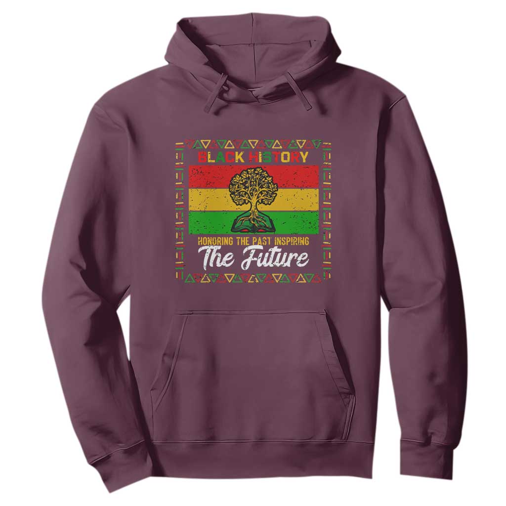 Black History Month Hoodie Honoring The Past Inspiring The Future - African Pride
