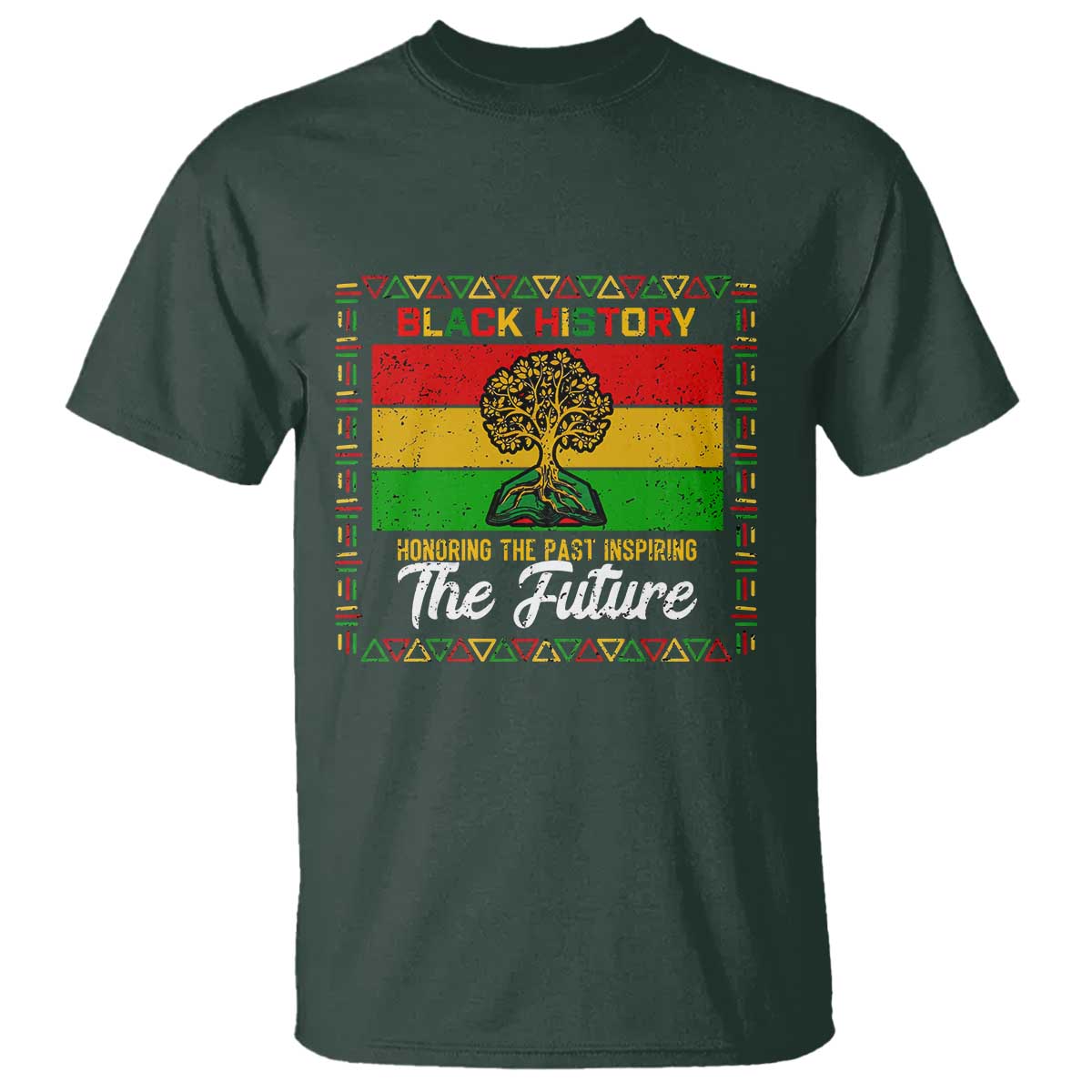 Black History Month T Shirt Honoring The Past Inspiring The Future - African Pride