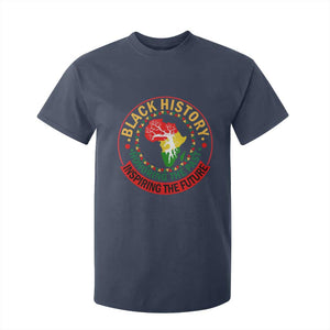 Inspiring The Future Honoring The Past T Shirt For Kid African American Heritage - African Pride