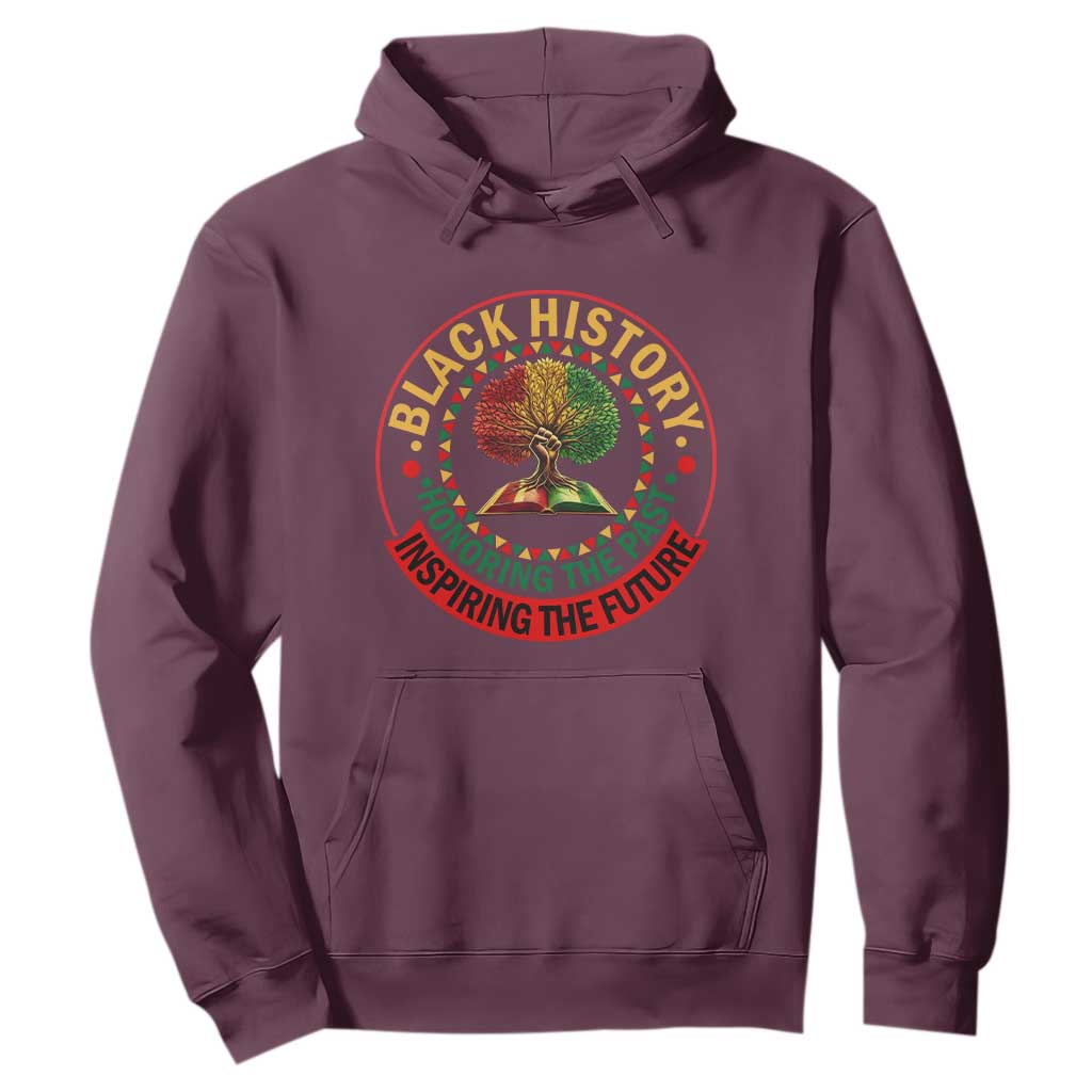 Black History Month Quote Hoodie Honoring The Past Inspiring The Future Gift - African Pride
