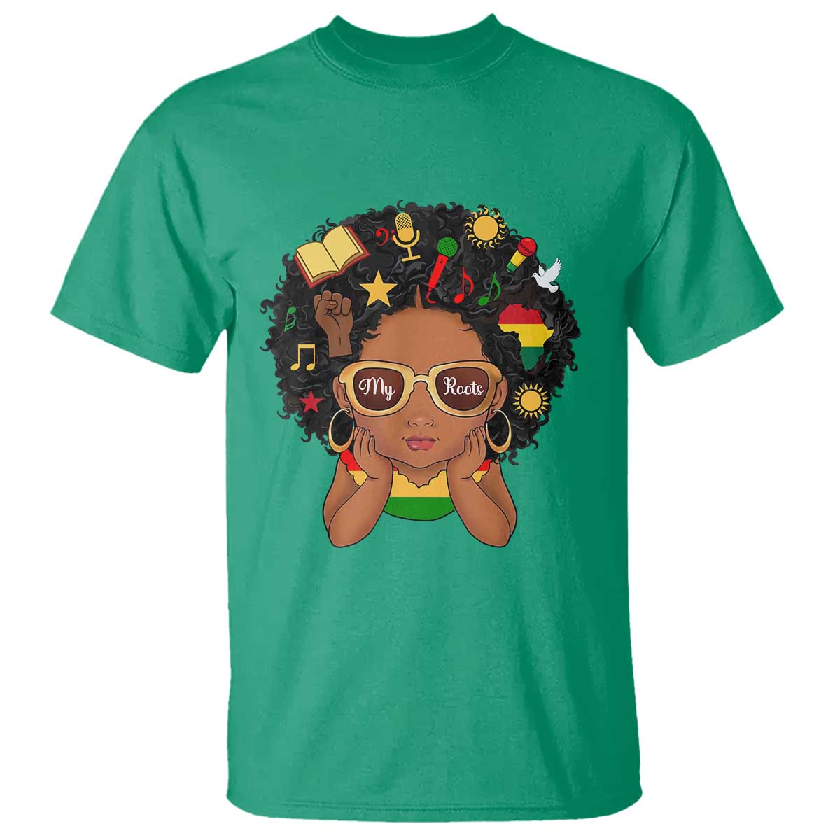 My Roots Black History Culture Pride T Shirt African American Heritage - African Pride