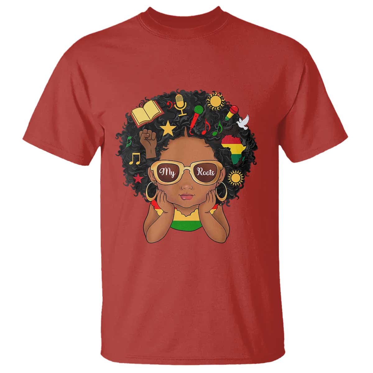 My Roots Black History Culture Pride T Shirt African American Heritage - African Pride