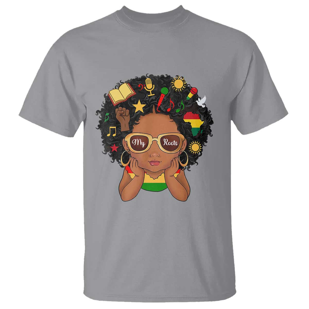 My Roots Black History Culture Pride T Shirt African American Heritage - African Pride