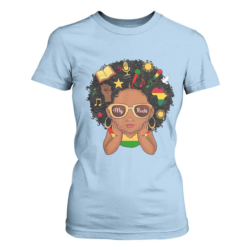 My Roots Black History Culture Pride T Shirt For Women African American Heritage - African Pride