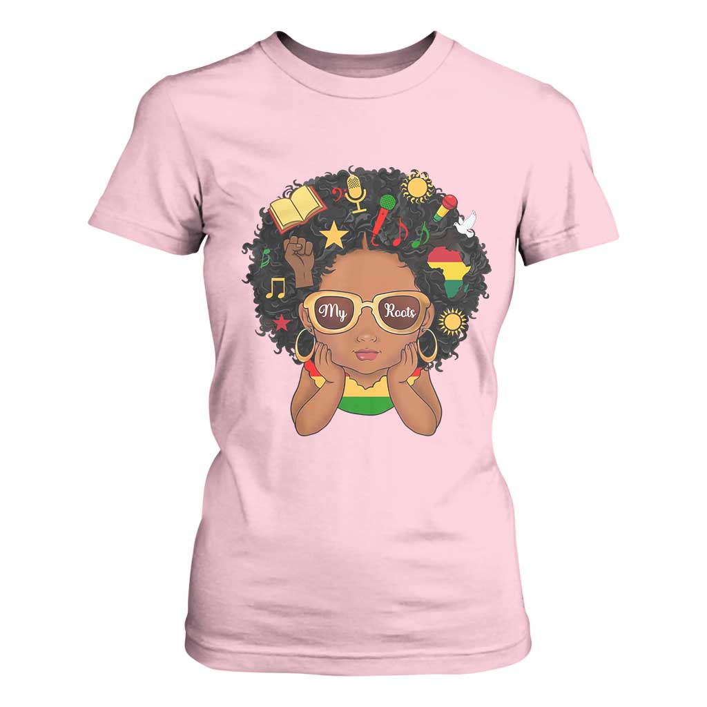 My Roots Black History Culture Pride T Shirt For Women African American Heritage - African Pride