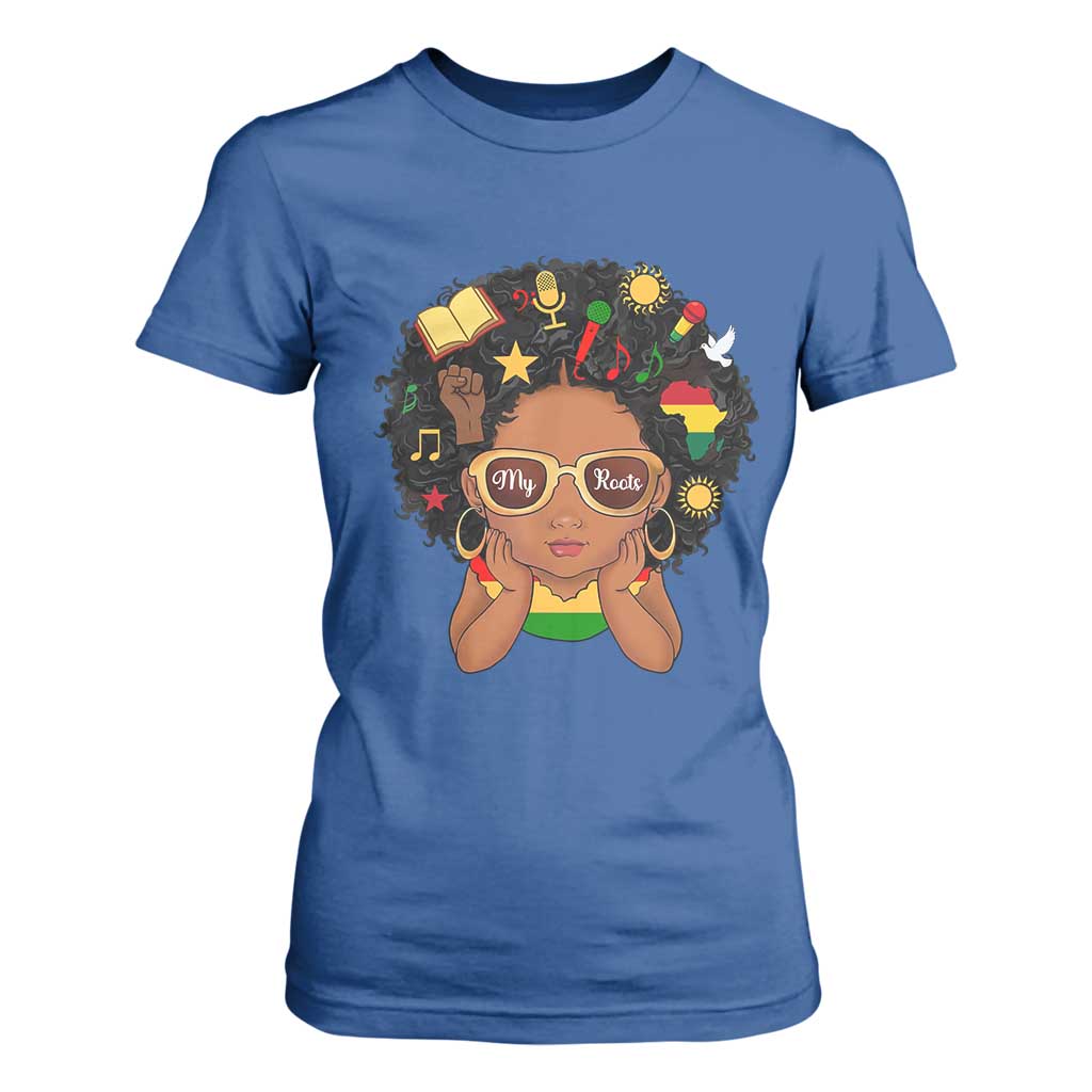 My Roots Black History Culture Pride T Shirt For Women African American Heritage - African Pride