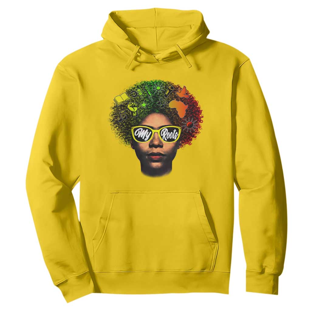 Black History Month Hoodie My Roots African American Pride Gift - African Pride