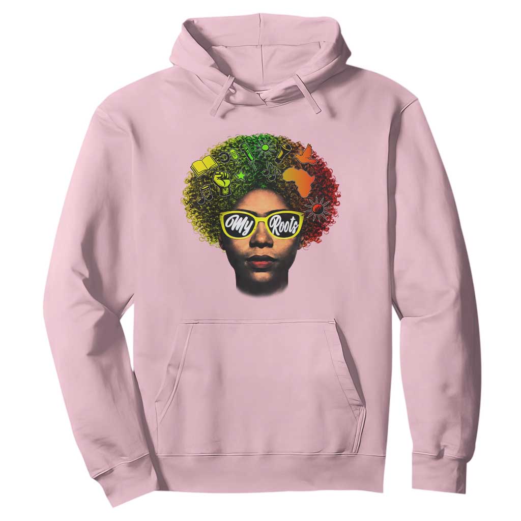 Black History Month Hoodie My Roots African American Pride Gift - African Pride