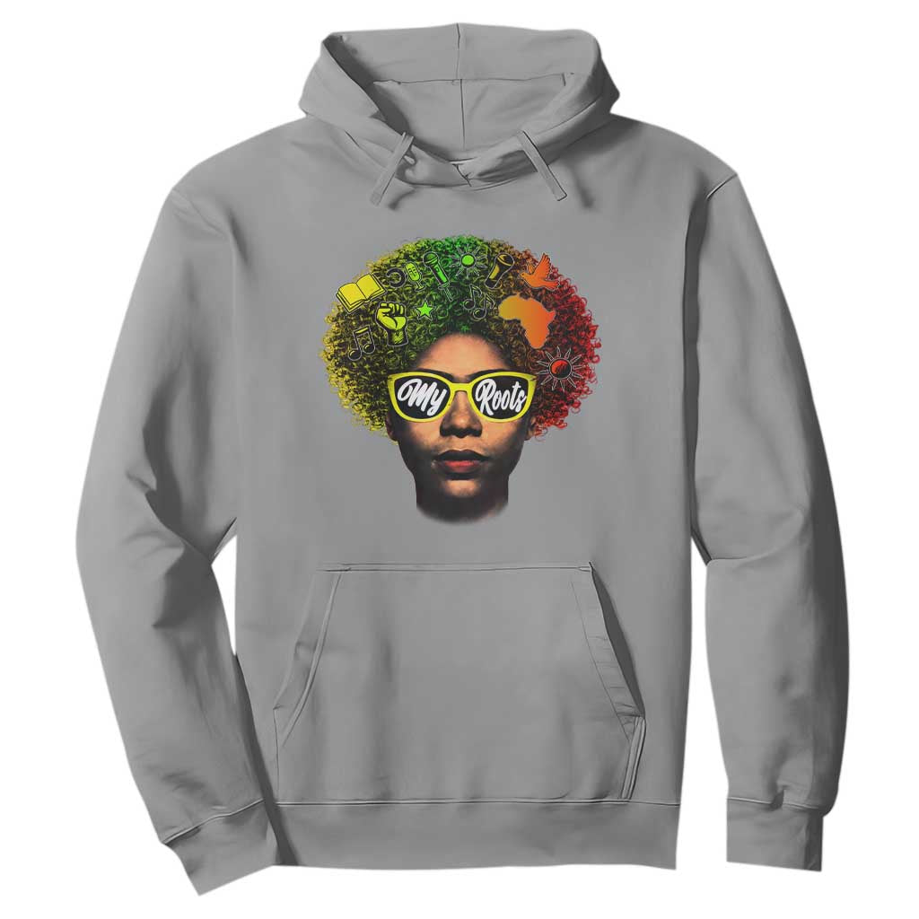 Black History Month Hoodie My Roots African American Pride Gift - African Pride