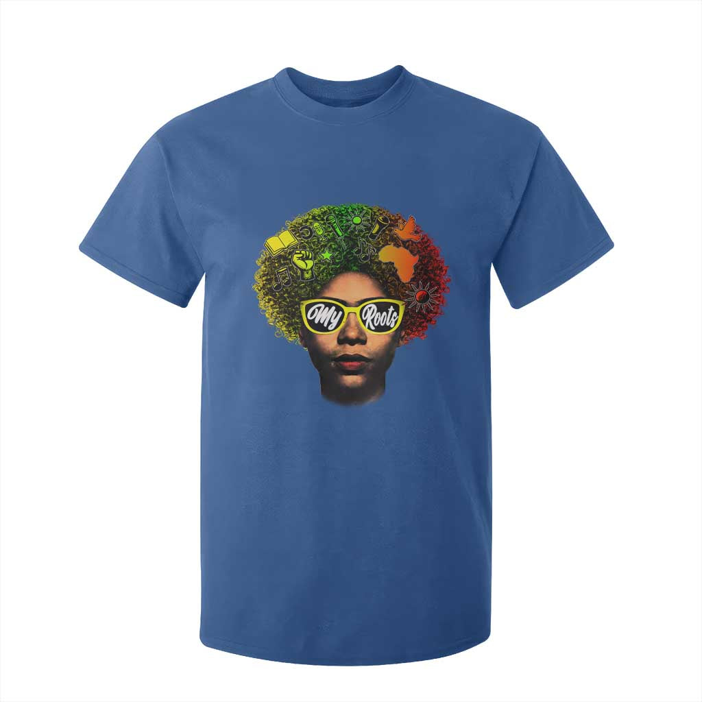 Black History Month T Shirt For Kid My Roots African American Pride Gift - African Pride