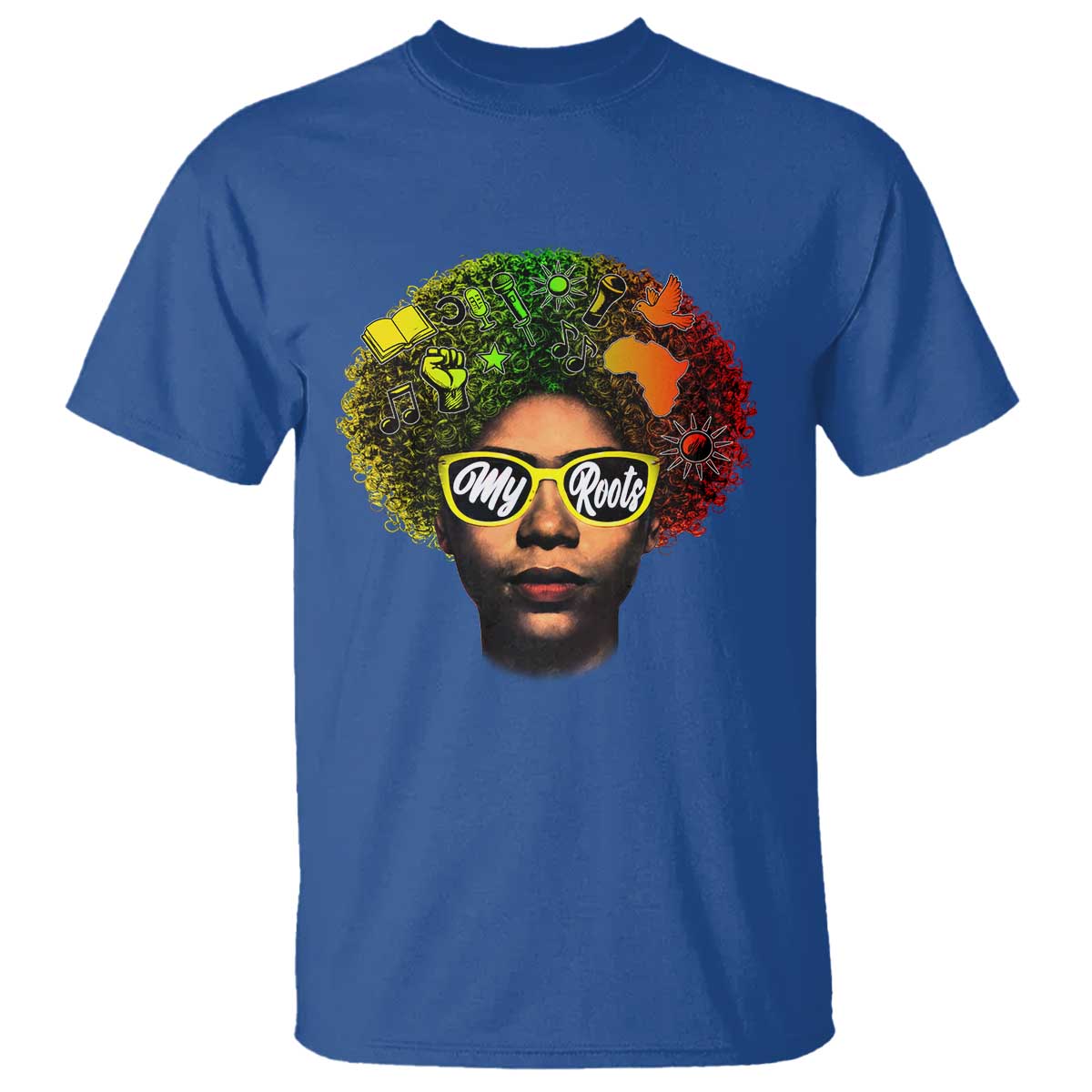 Black History Month T Shirt My Roots African American Pride Gift - African Pride