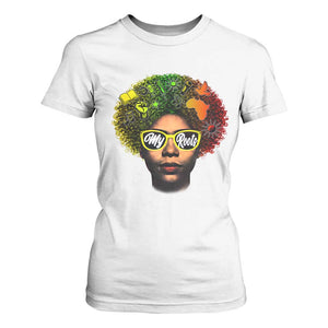 Black History Month T Shirt For Women My Roots African American Pride Gift - African Pride