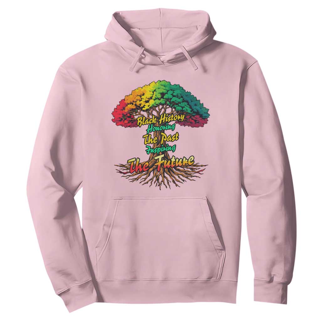 Black History Month Quote Hoodie Inspiring The Future Honoring The Past - African Pride