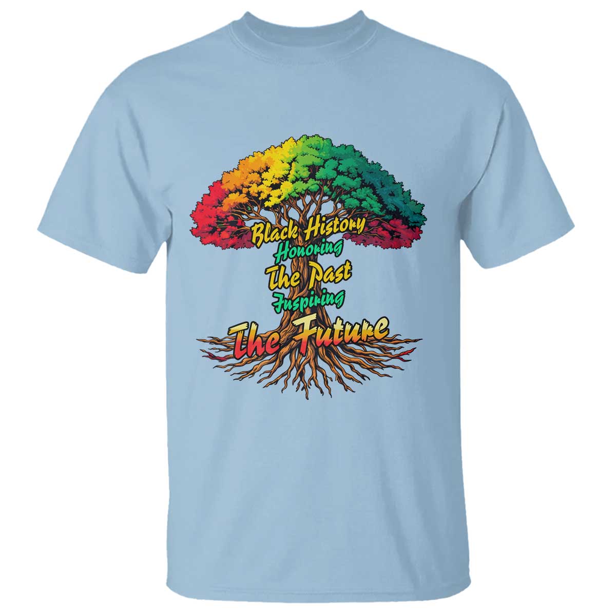 Black History Month Quote T Shirt Inspiring The Future Honoring The Past - African Pride