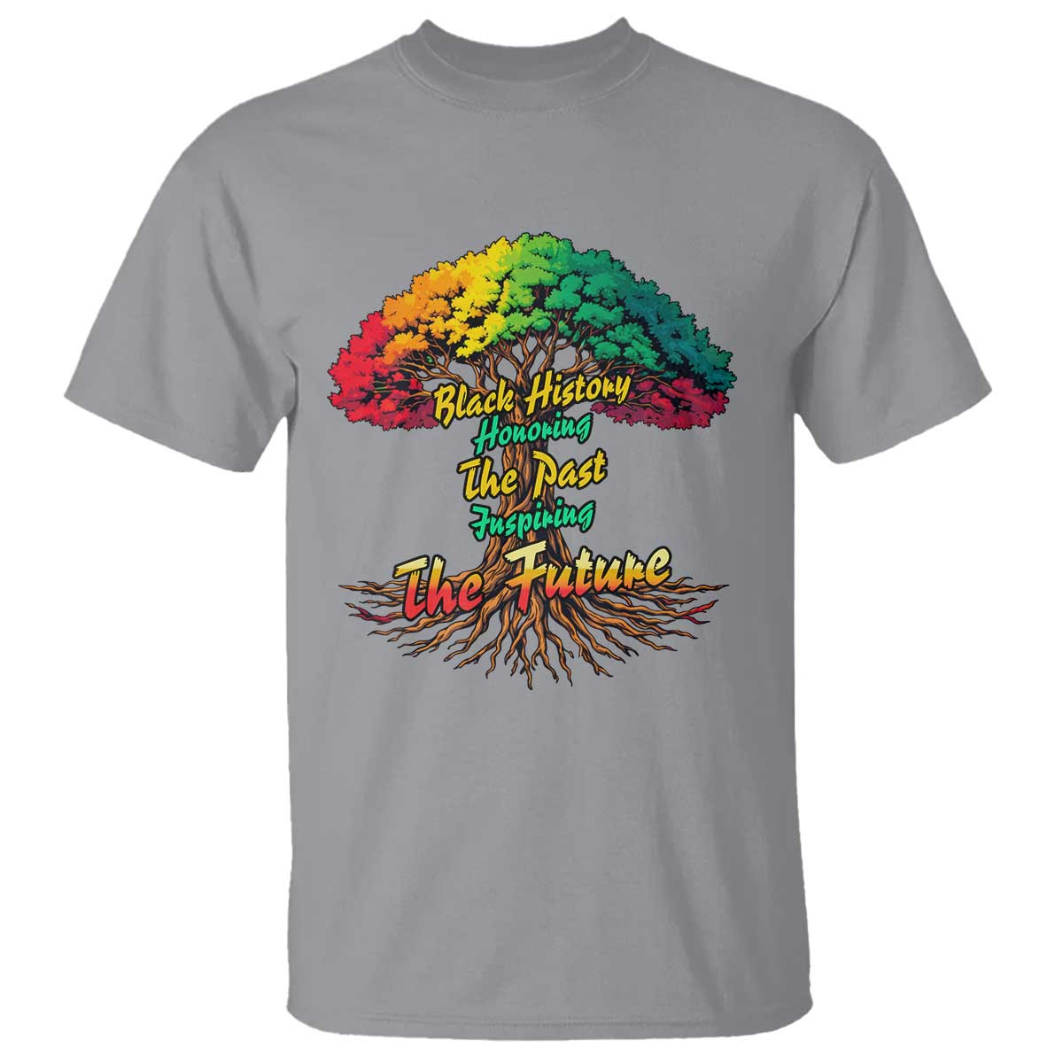 Black History Month Quote T Shirt Inspiring The Future Honoring The Past - African Pride