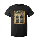 What We Learn From Black History T Shirt For Kid Vintage African American Leaders - African Pride
