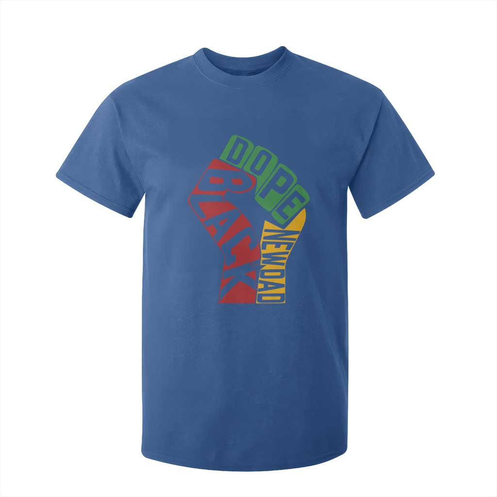 First Fathers Day Black Dad T Shirt For Kid New Dad Gift