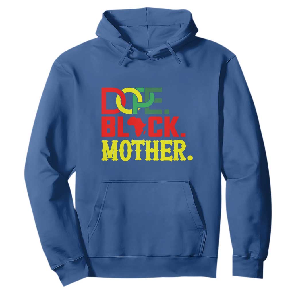 Proud African American Mom Gift Hoodie Dope Black Mother