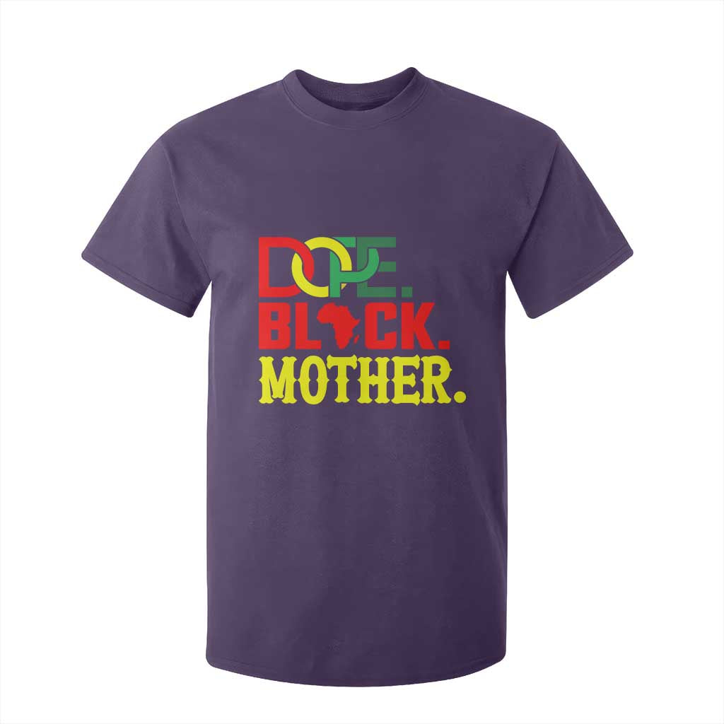 Proud African American Mom Gift T Shirt For Kid Dope Black Mother