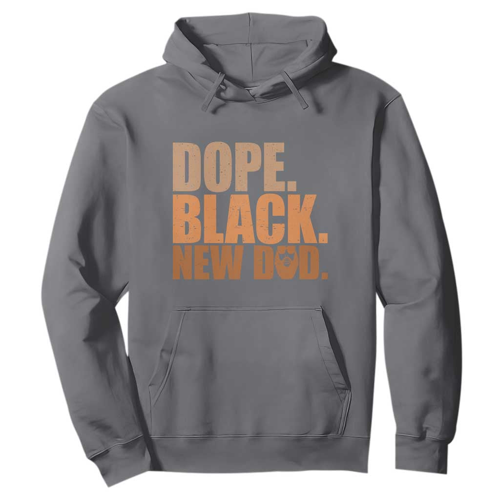 Proud Black New Dad Hoodie African American Fathers Day Gift