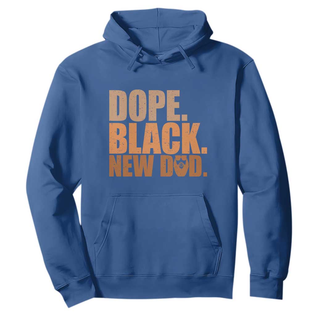 Proud Black New Dad Hoodie African American Fathers Day Gift