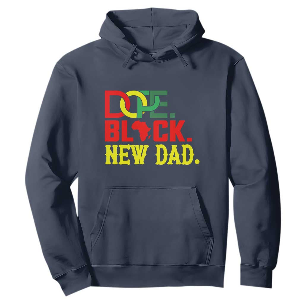 First Father's Day African American Dad Hoodie New Dad Gift