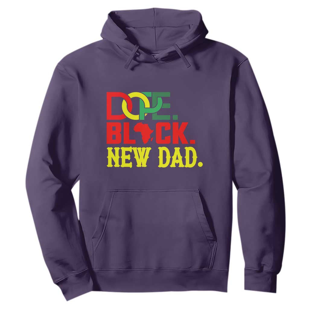First Father's Day African American Dad Hoodie New Dad Gift