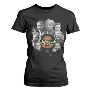 My Roots Black History Leaders T Shirt For Women African American Heritage - African Pride