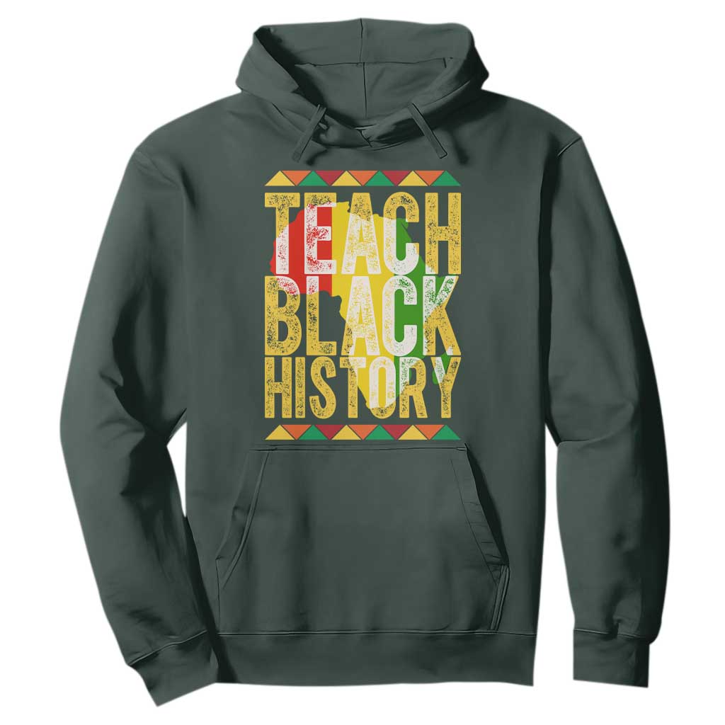 Teach Black History Hoodie Black History Month Gift For Teachers - African Pride