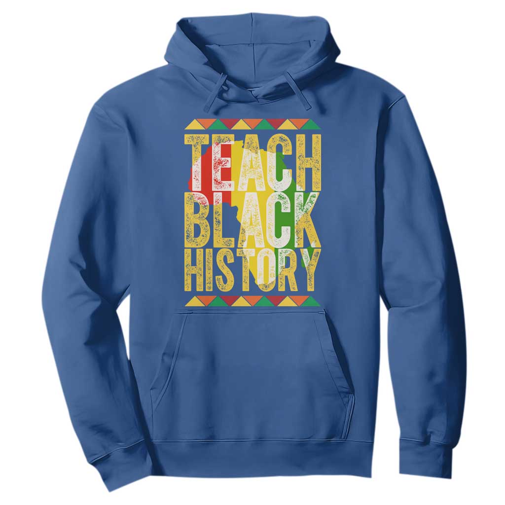 Teach Black History Hoodie Black History Month Gift For Teachers - African Pride