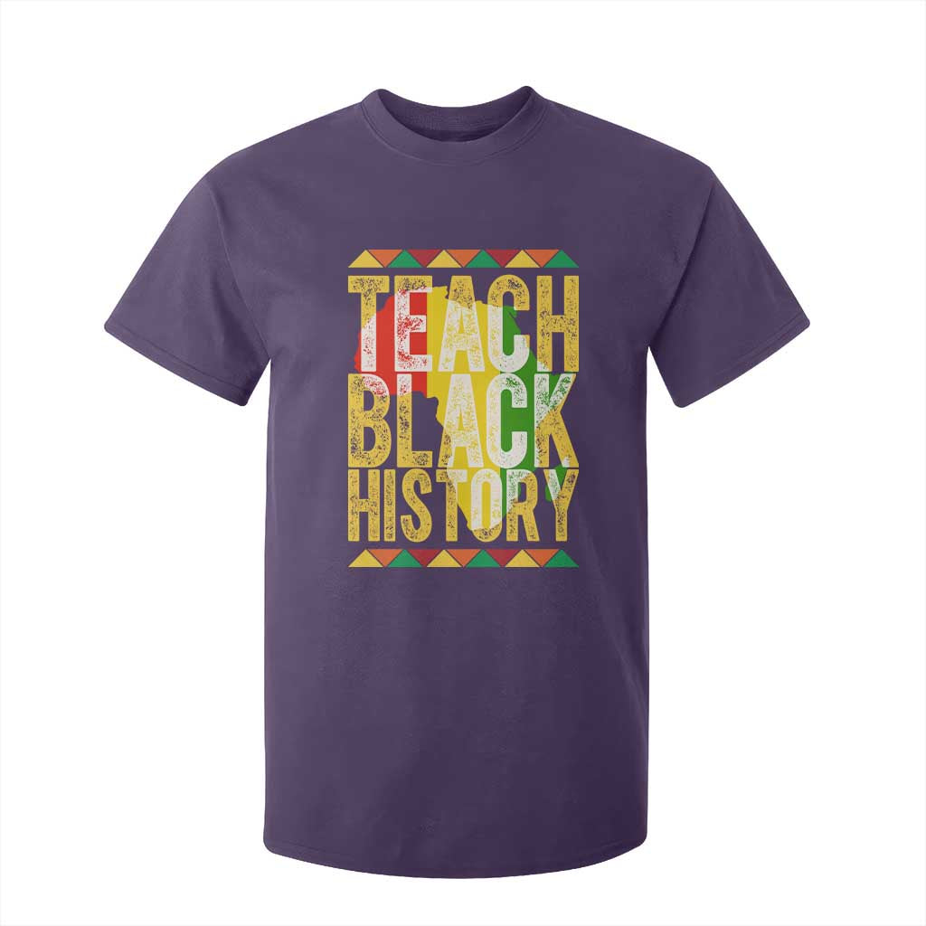Teach Black History T Shirt For Kid Black History Month Gift For Teachers - African Pride